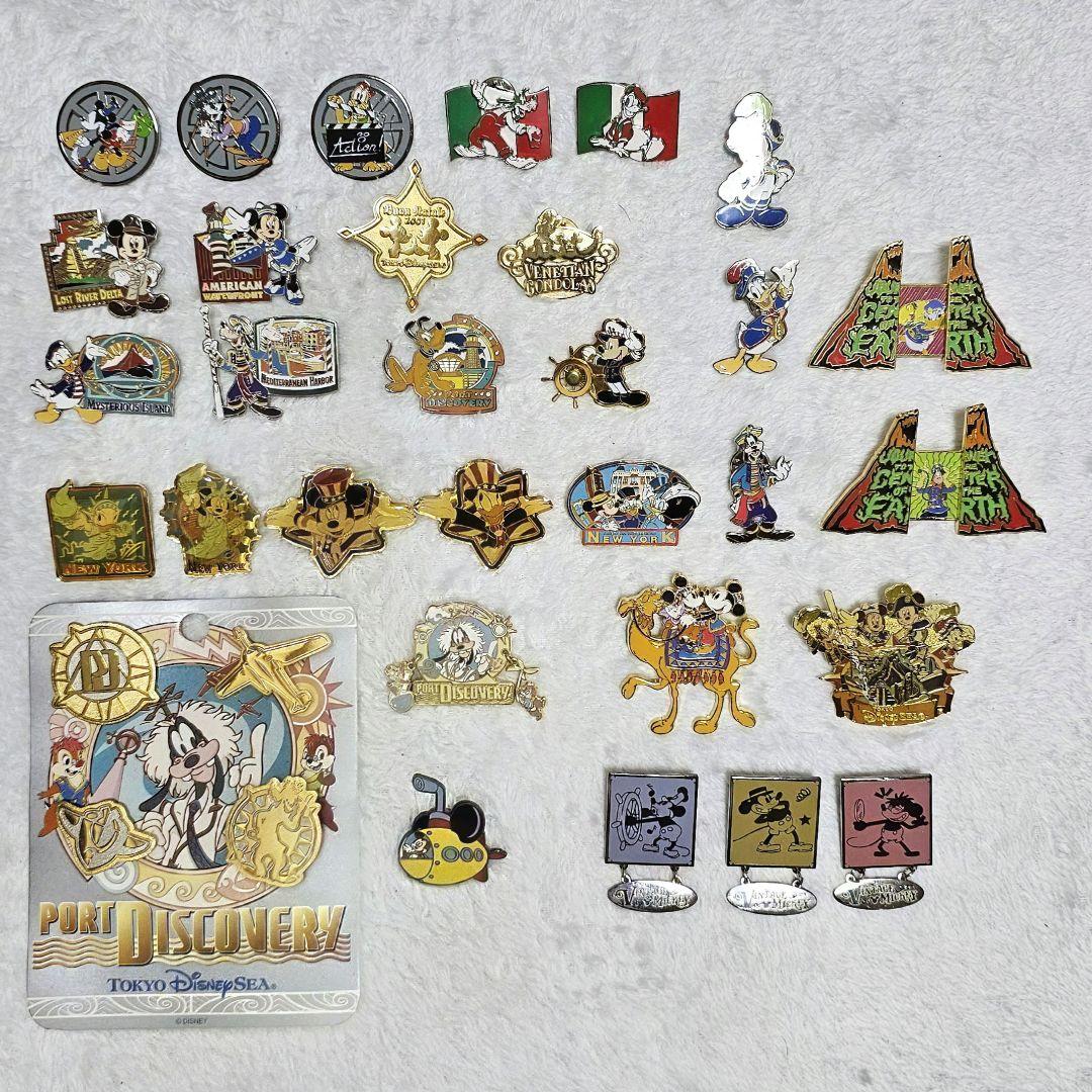 Disney 東京ディズニーシー ピンバッジセット
