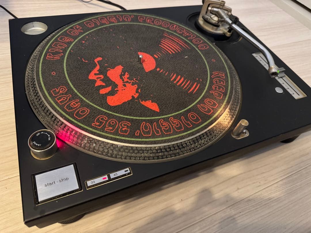 Technics SL-1200MK3D ターンテーブルカバーセット(ブラック)