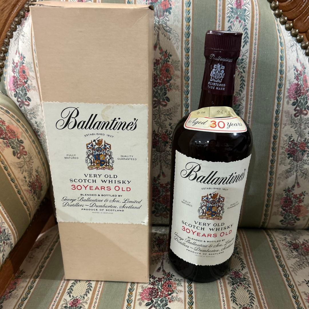 t*u様 Ballantine's 30年　特級　オールドボトル　ウイスキー　バ