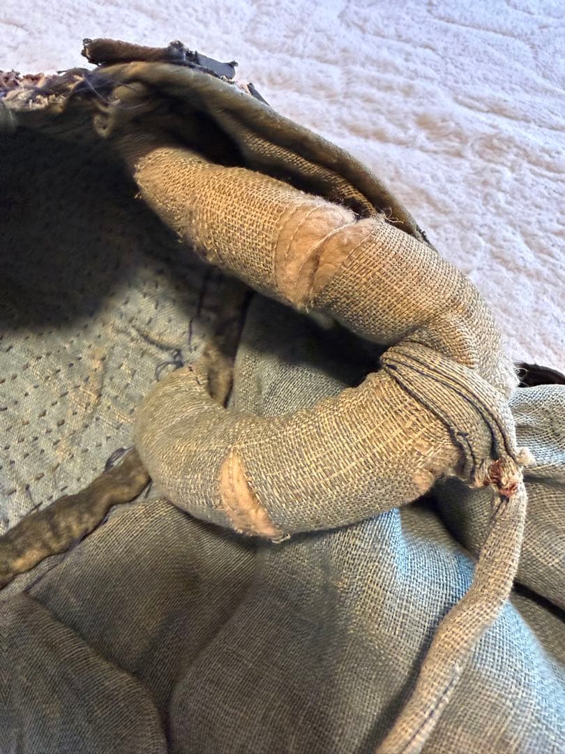 ⭕️ 江戸時代　鎖帷子　【鎖頭巾】　幕末　新撰組　忠臣蔵