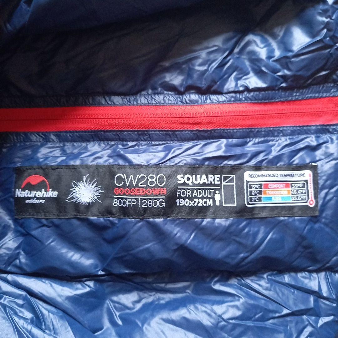 WALK ABOUT　ホワイトグースダウン　寝袋　ウルトラコンパクト