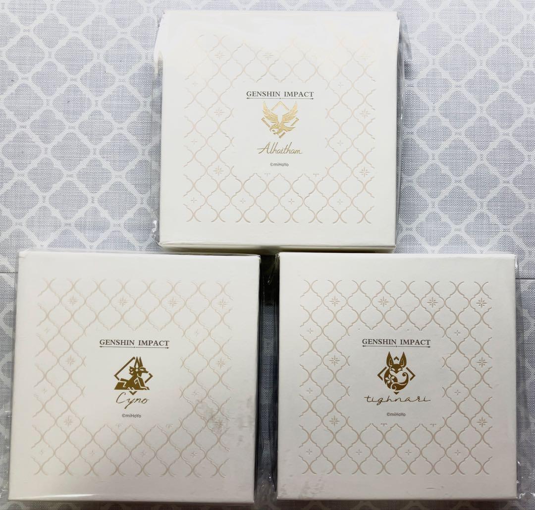 原神　アルハイゼン　ティナリ　セノ　ブレスレット　ブローチ　リング　セット