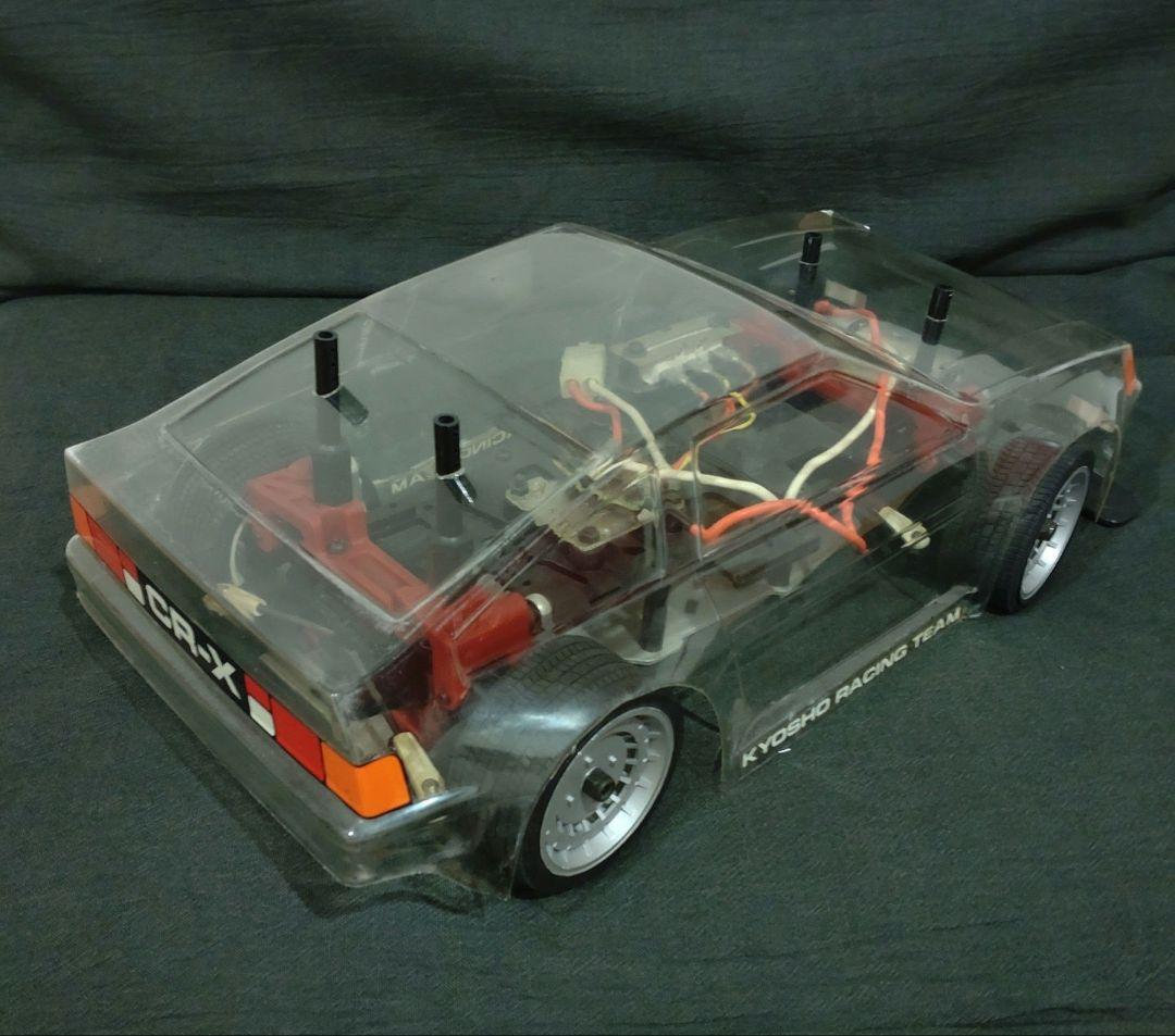 激レア 京商 HONDA CR-X RC FFレーサー 1/12 当時物