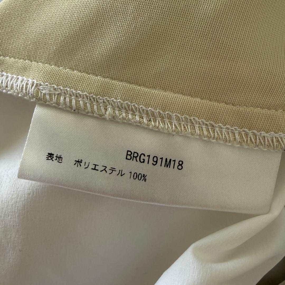 極美品　ブリーフィングゴルフ　パンツ　白　ロゴ入り　M〜L相当　ホワイト