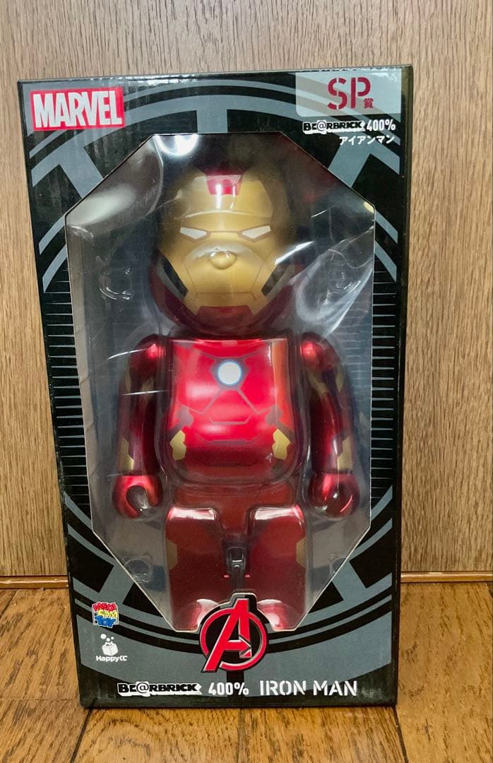 D*I様 MARVEL BE@RBRICK 400% IRON MAN