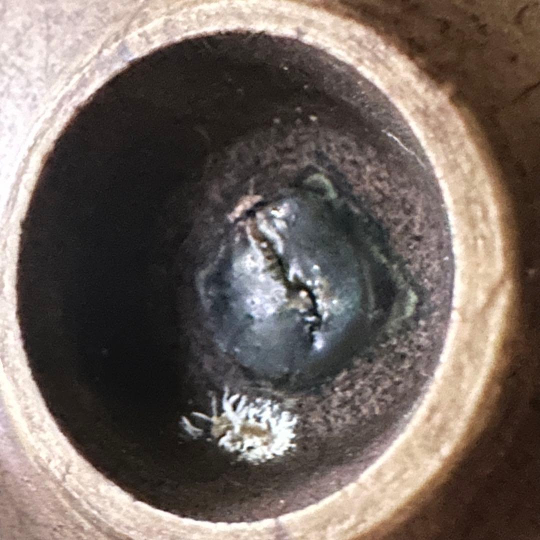 2125様感謝‼️老舗様愛蔵品‼️古九谷名品‼️賢人牡丹三つ足香炉　在銘　合桐箱箱入