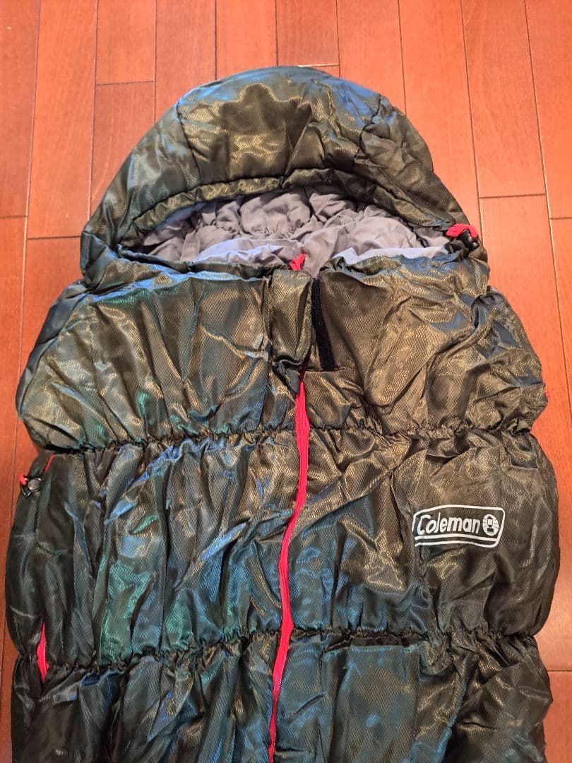 【美品】レア品　コールマン 寝袋 コルネットストレッチ2 マミー型