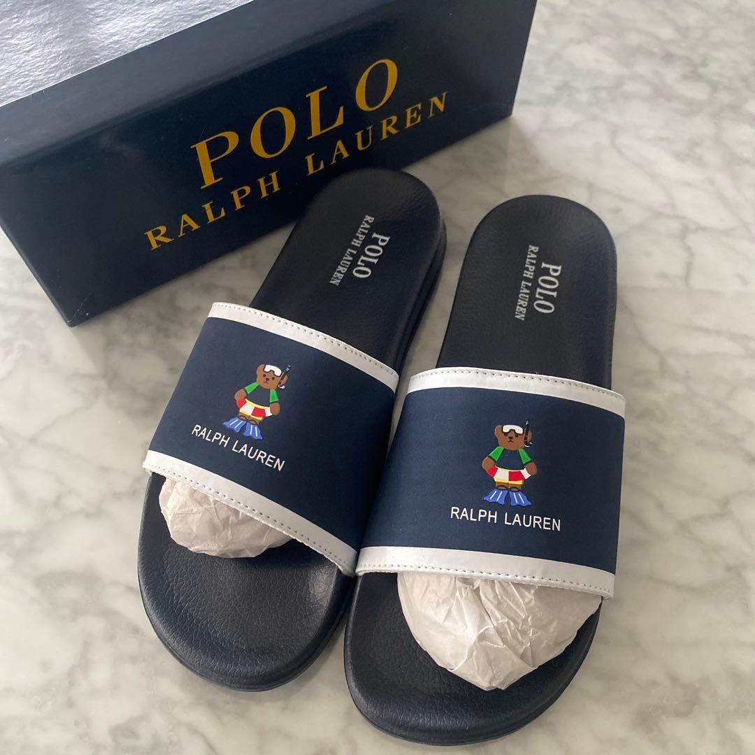 なかし　新品未使用ラルフローレン　7 25.9cm ポロベア　サンダル