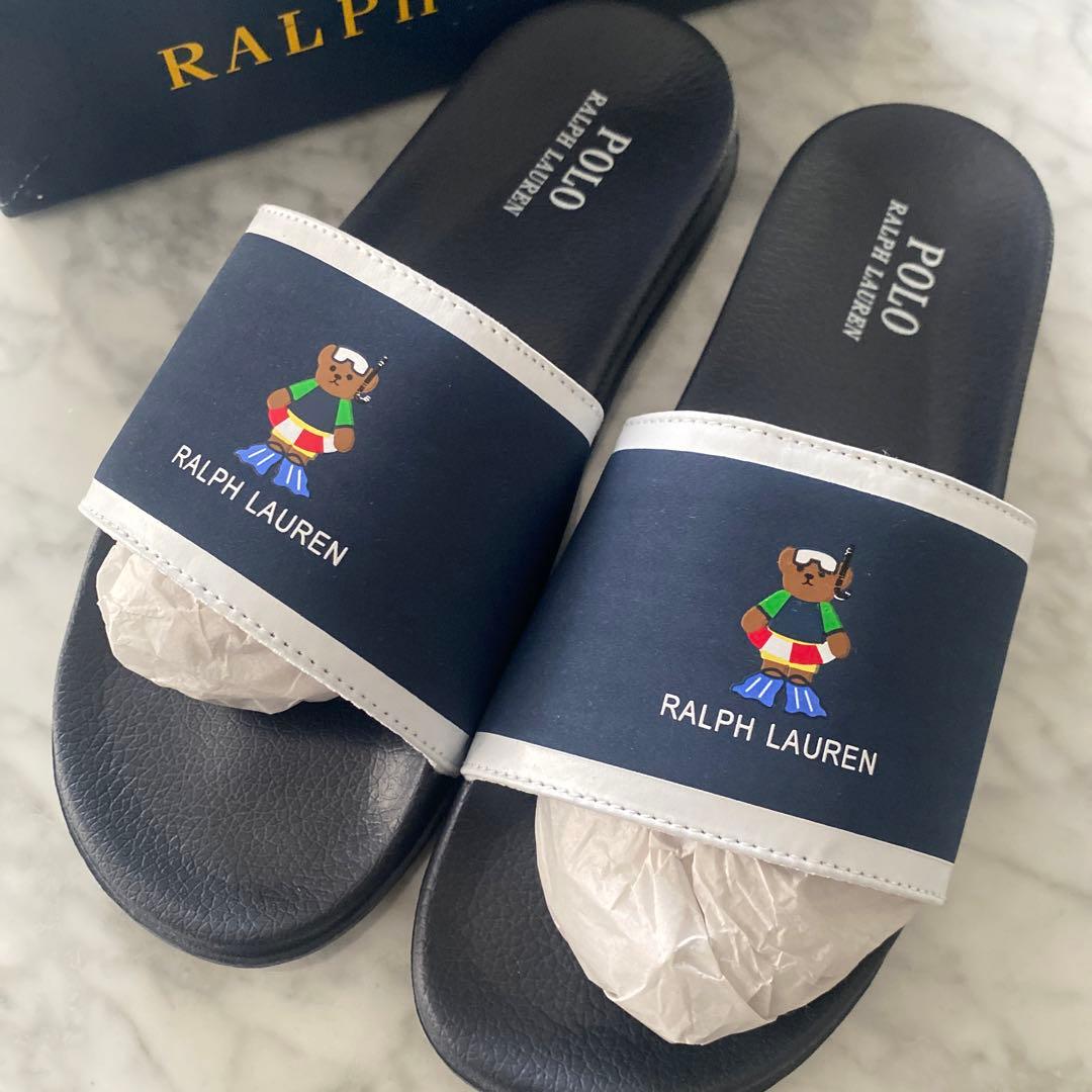 なかし　新品未使用ラルフローレン　7 25.9cm ポロベア　サンダル