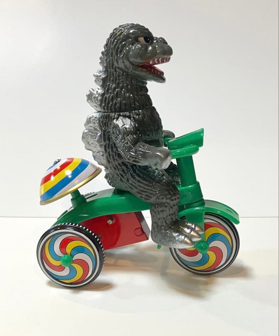 M1号 ニセゴジラ 三輪車 ブリキトイ レトロ