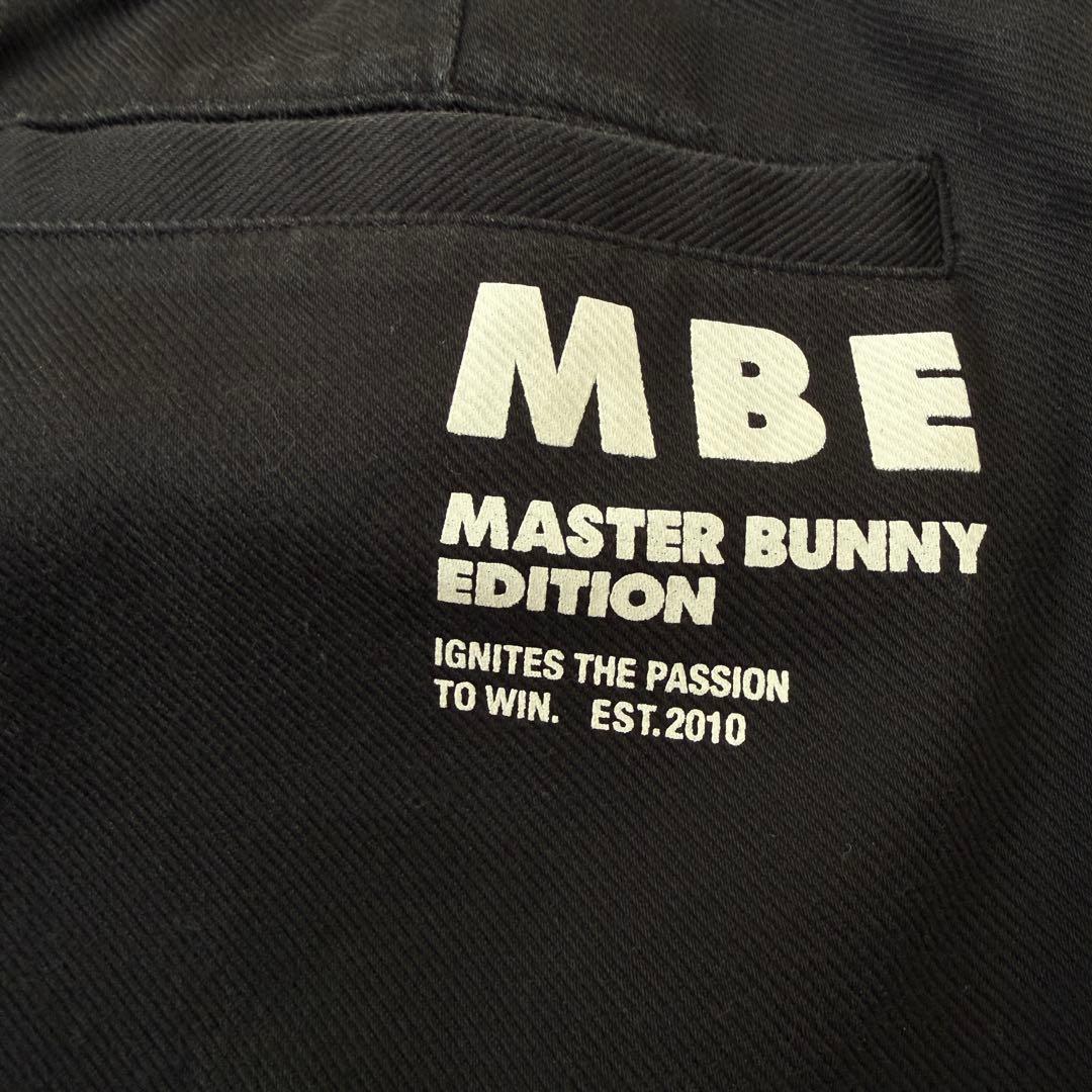 現行モデル　マスターバニー　ジョガーパンツ　黒　M〜L相当　コットン素材　4