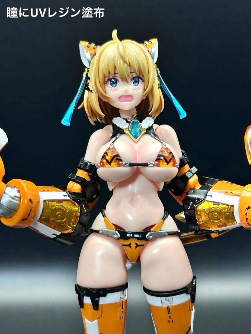 PLAMAX ソフィア F シャーリング 虎アーマーVer 塗装済み完成品