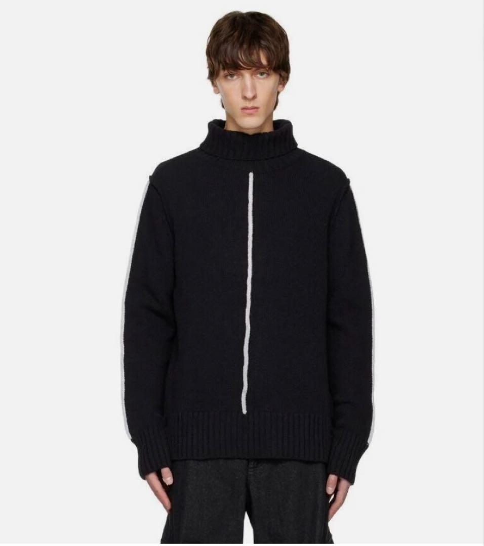 【新品未使用】 Egonlab. ラインタートルネックニット