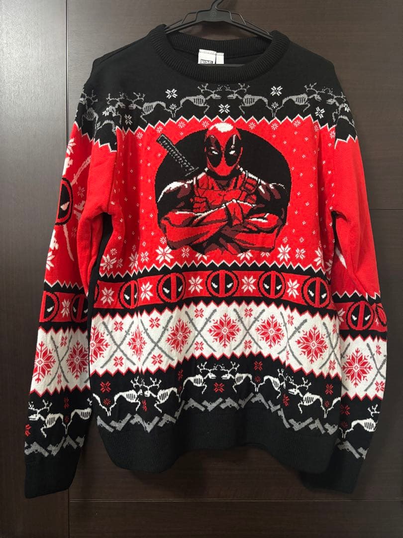 デッドプール　アグリーセーター　L