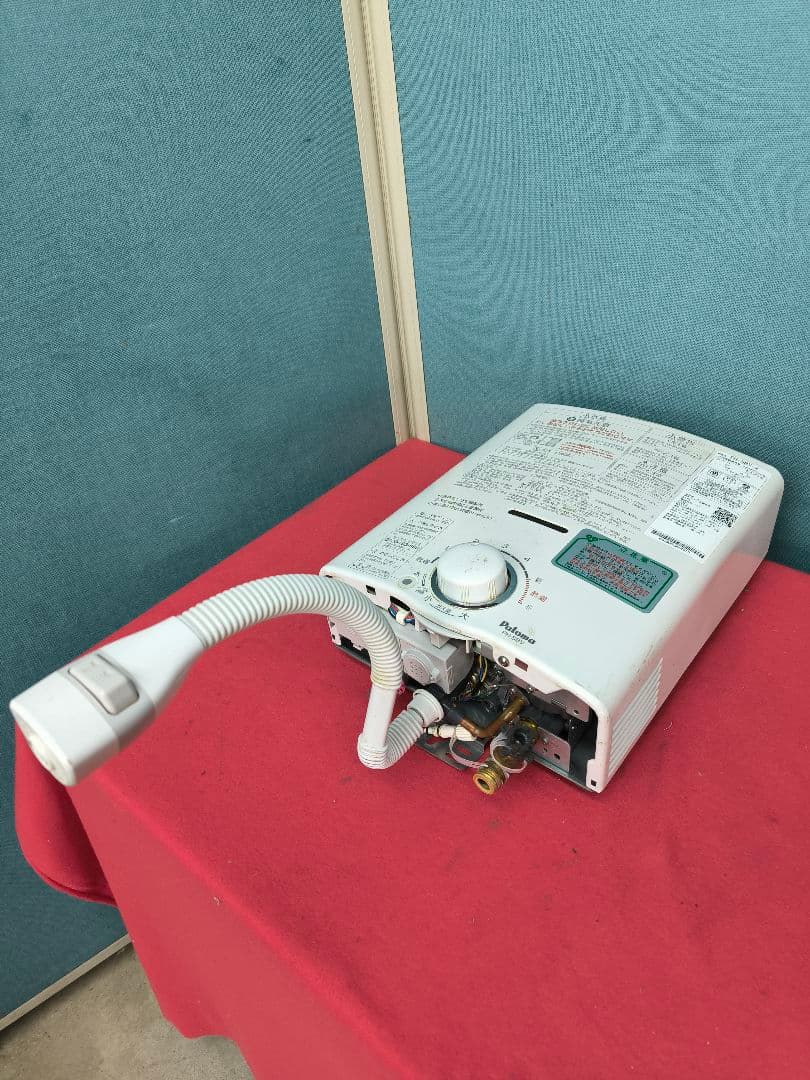 2021年製　パロマ元止式小型瞬間湯沸器 5号 PH-5BV　音声お知らせ機能付