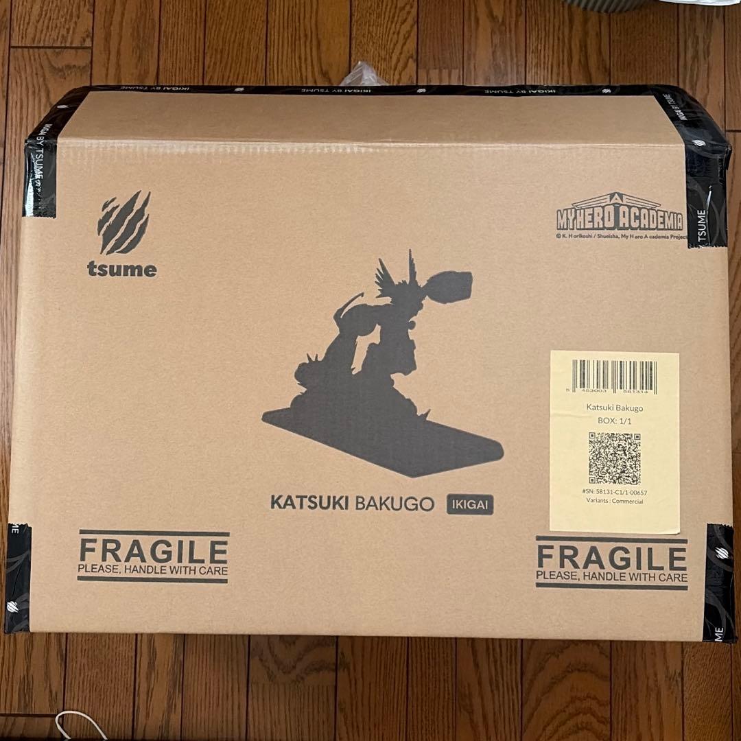 ヒロアカ　爆豪勝己　IKIGAI TSUME スタチュー　フィギュア　海外限定