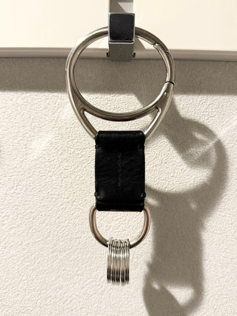 Hender Scheme レザーキーホルダー