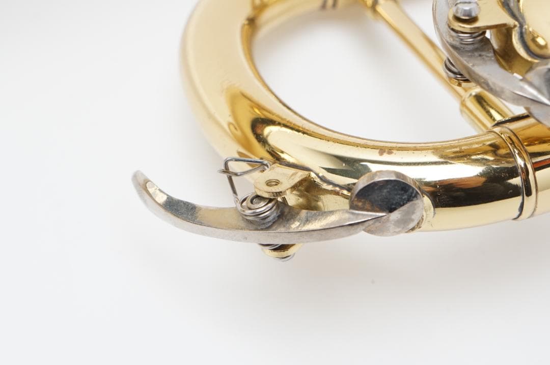 ＜ジャンク扱い＞トランペット マウスピース付　USA製？カルフォルニア