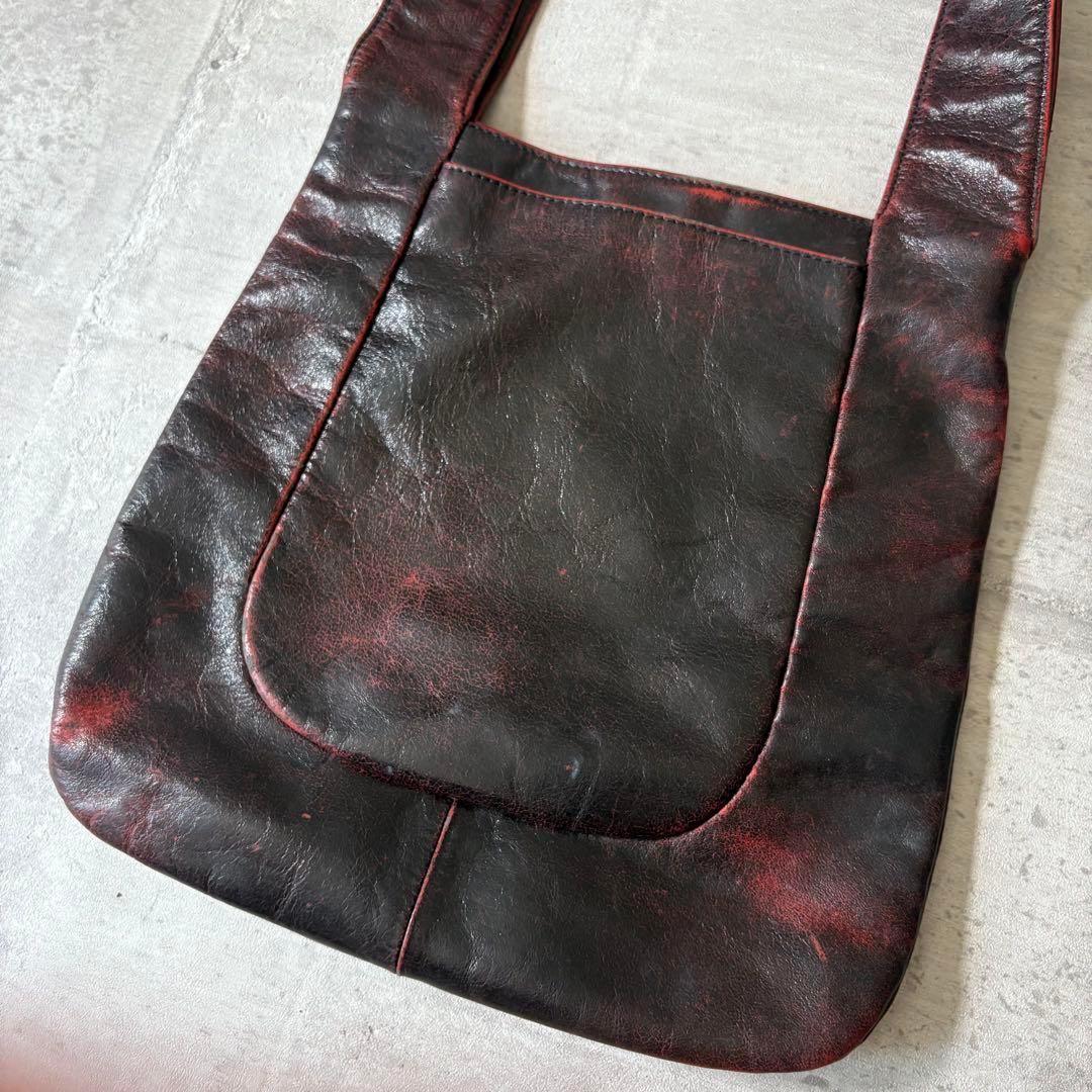 バッグ 00s masaki matsushima leather bag y2k