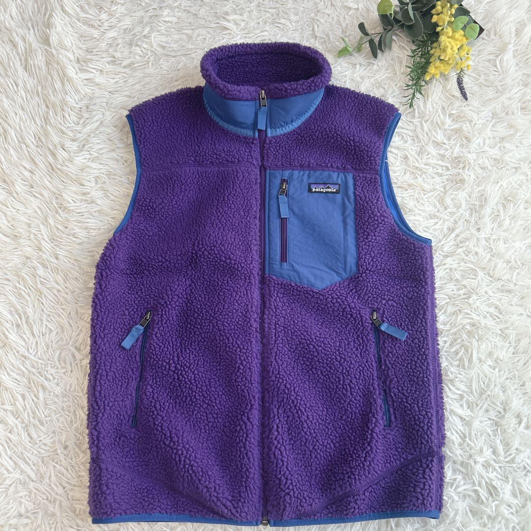 美品✨パタゴニア　patagonia レトロX ベスト　パープル　メンズ