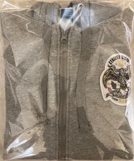 氷室京介 NAKED 本人着用同モデル! CREWパーカー! 超貴重品!