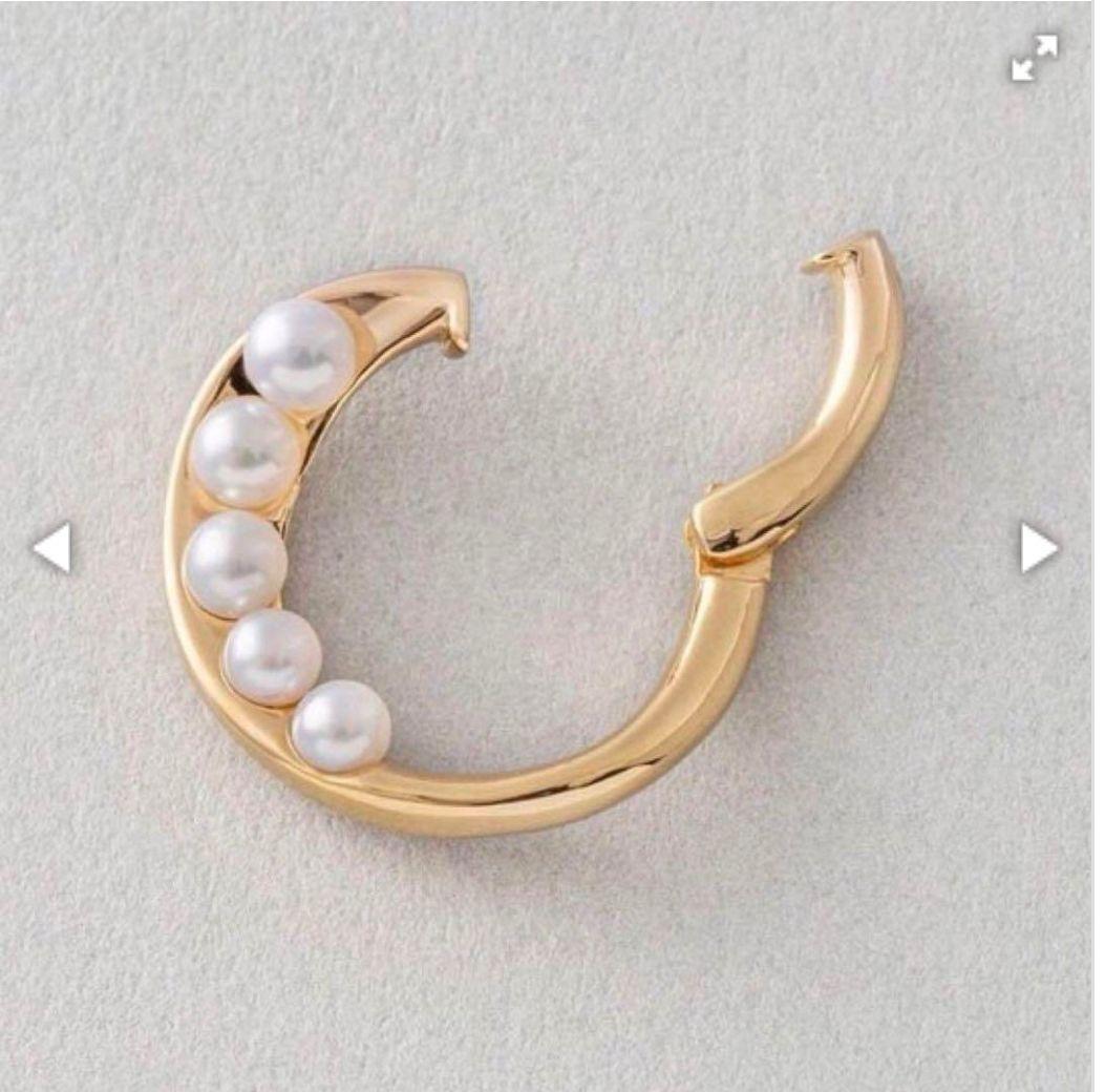 ete ハグカフ パール イヤーカフ