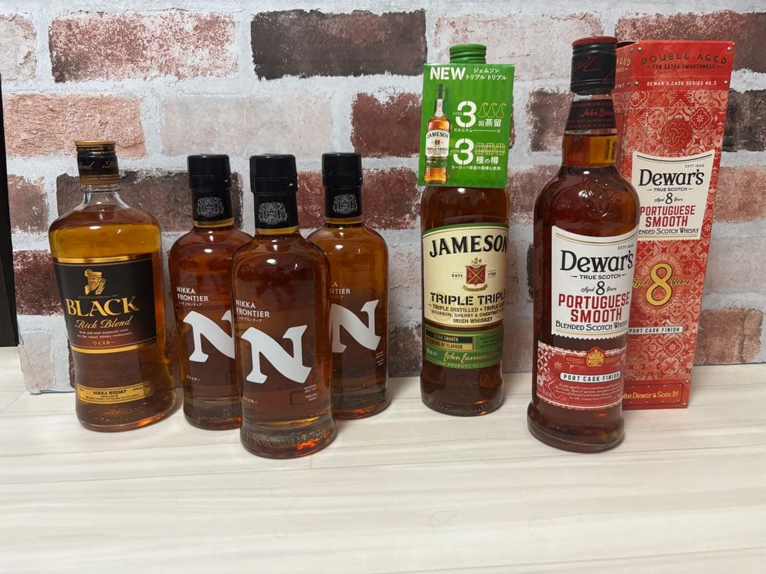 【新品未開封品】ウイスキー 6本セット 引越しのため破格で出品致します。
