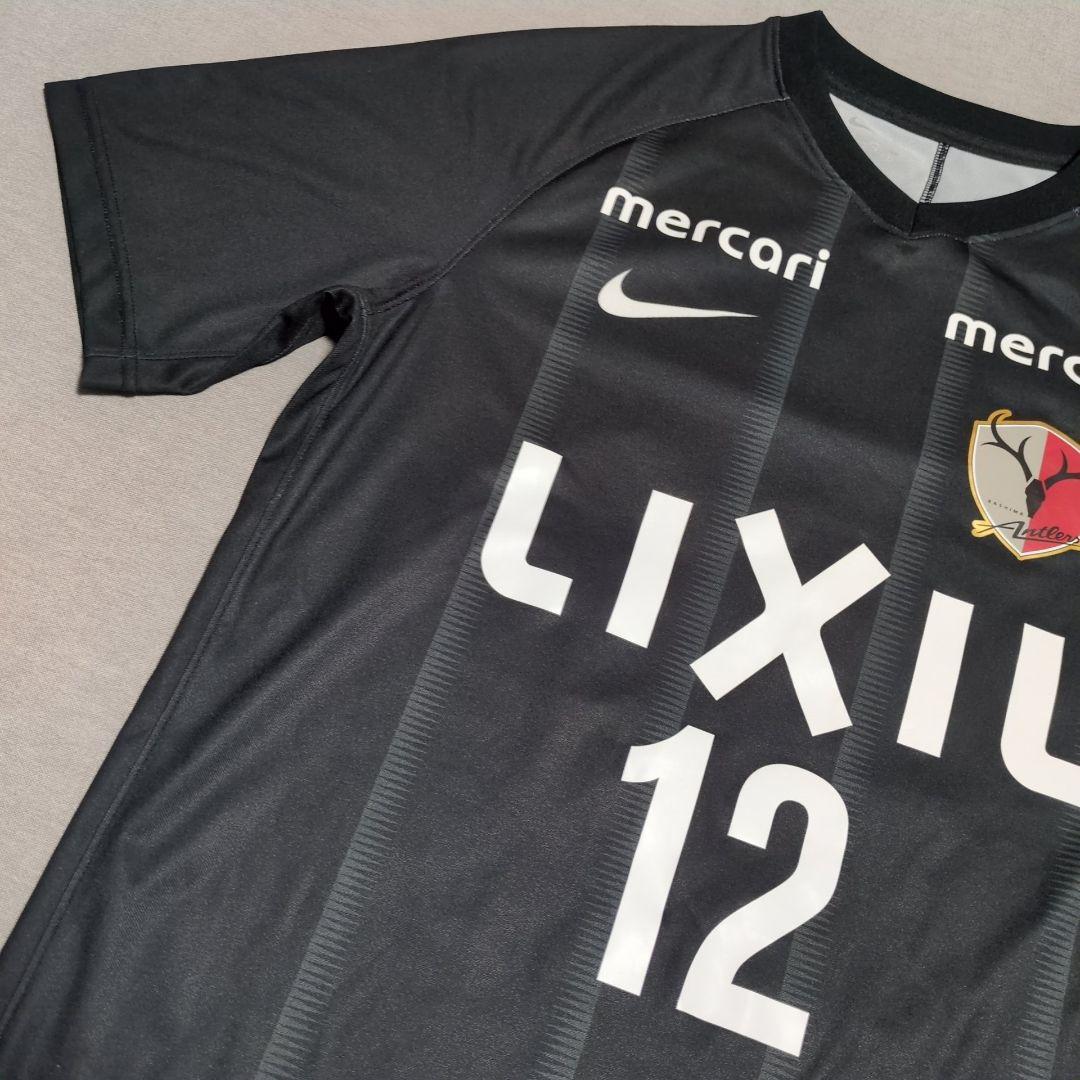 鹿島アントラーズ 2018トレーニングマッチ用 ユニフォーム 黒 L 12番