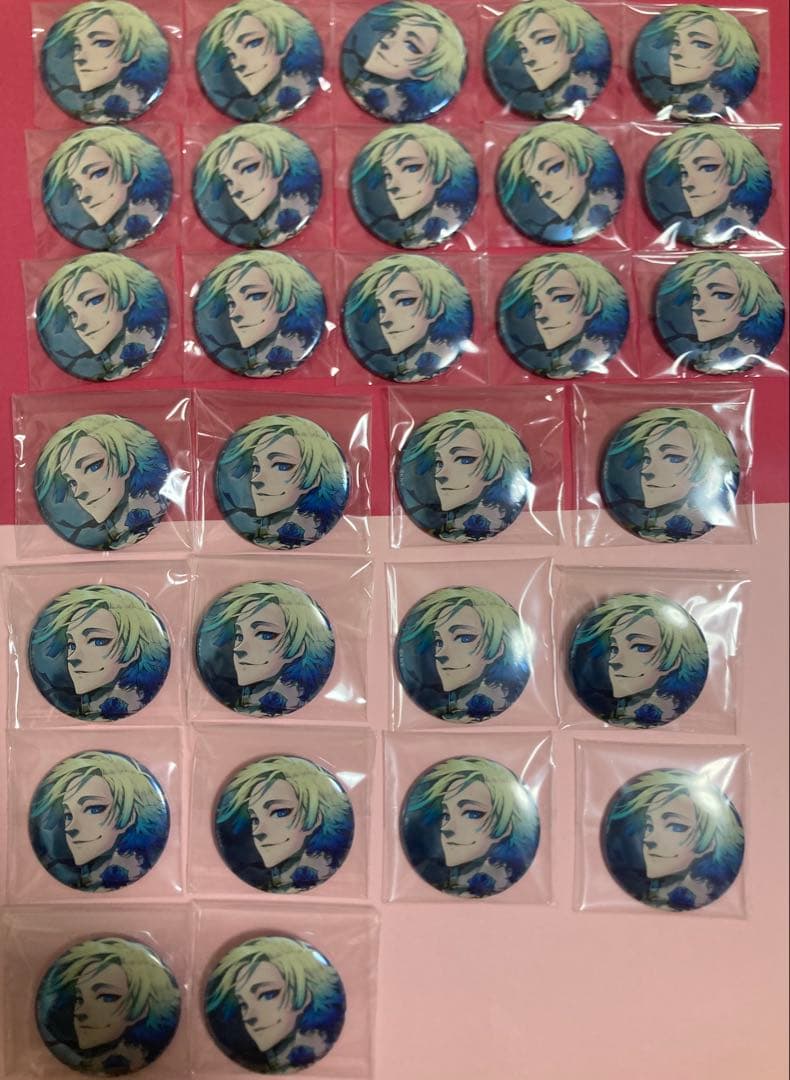 ブルーロック展 カイザー 潔 缶バッジ A 29個+15個