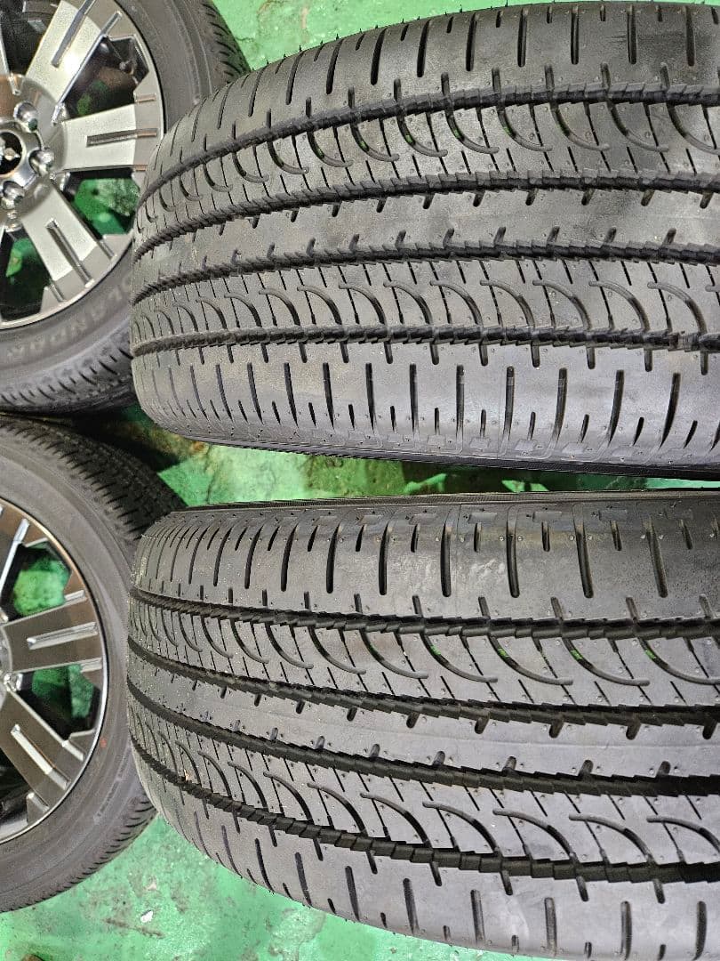 デリカD5 ジャスパー 18インチ 純正ホイールタイヤセット