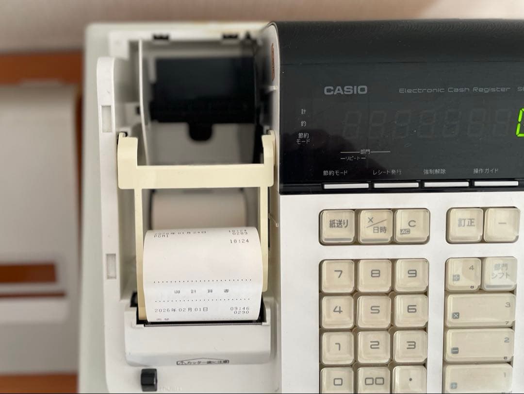 CASIO SE-S10 電子レジスター