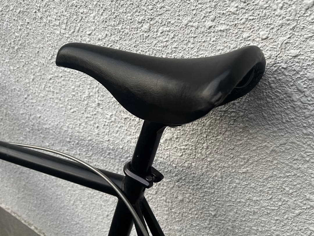 Fuji feather フジ フェザー ブラック 58cm シートポスト固着有