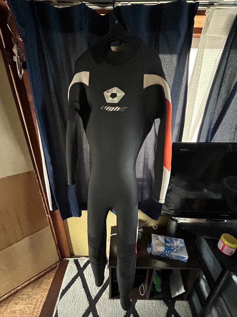 high5・セミドライ 黒/オレンジ