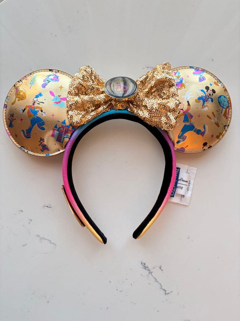 カリフォルニアディズニー　70周年　カチューシャ