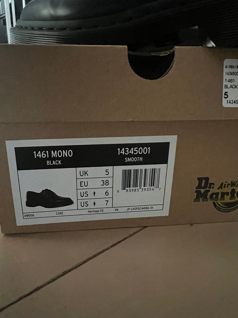 Dr. Martens 1461 MONO ３ホールシューズ ブラック