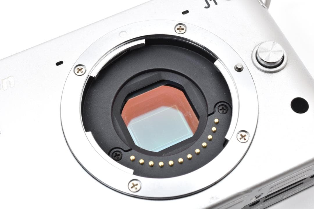 ニコン 1 J1 ミラーレスデジタルカメラボディ シルバー バッテリー x2