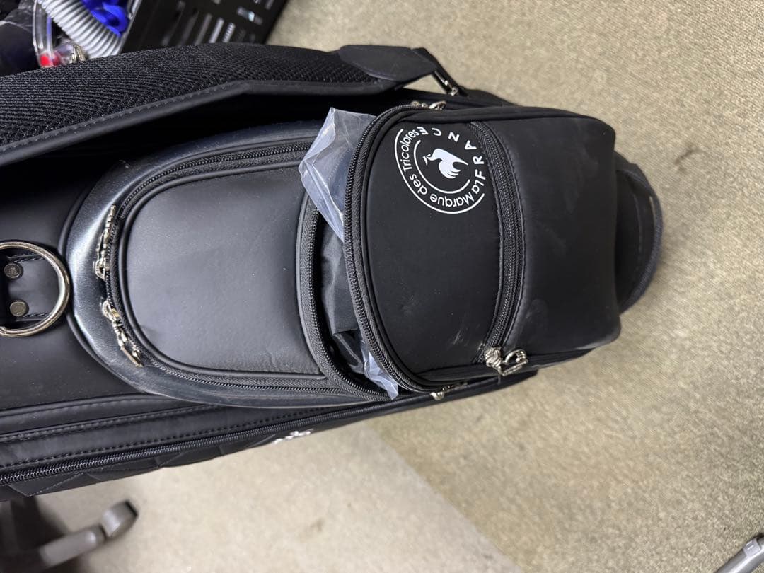 び*わ様 le coq sportif ブラックゴルフバッグ