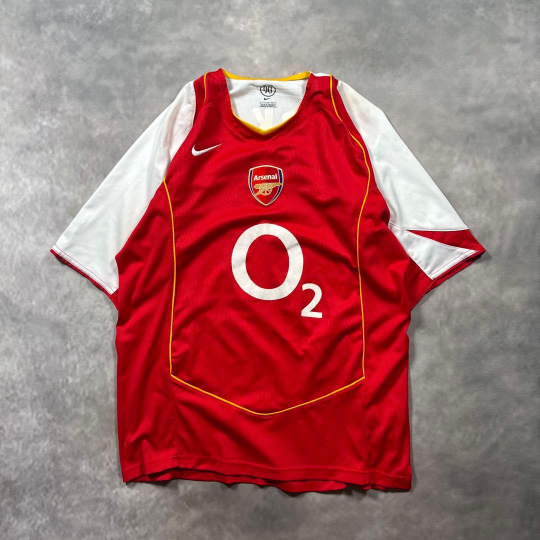 R24 古着2002-03NIKE アーセナル 10番ベルカンプ.