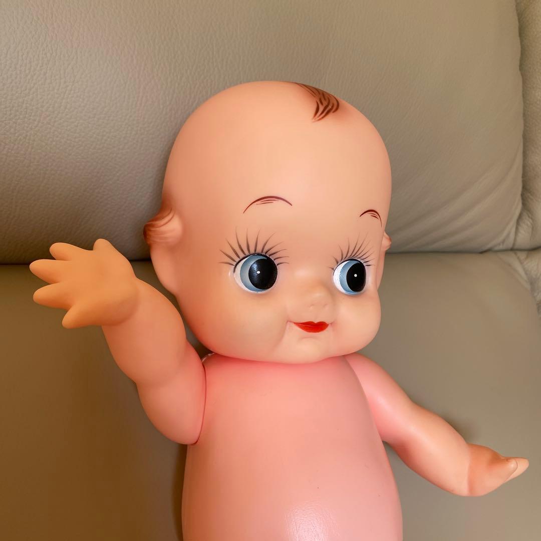 【ヴィンテージ】キューピー　人形　大きめ　昭和レトロ　希少