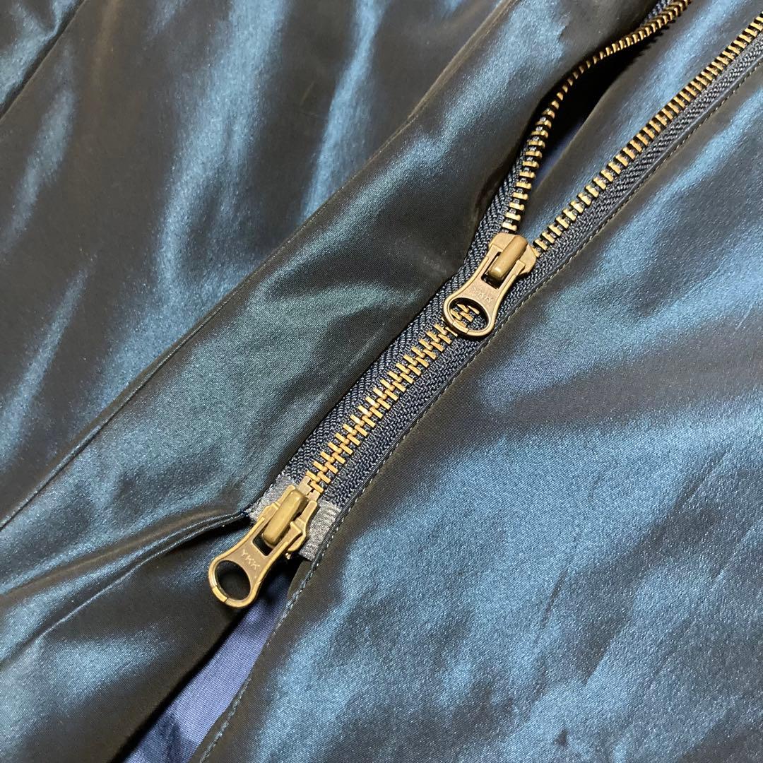 GIVENCHY ジバンシー ドローコード 中綿 フーデッドコート 42 ブルー