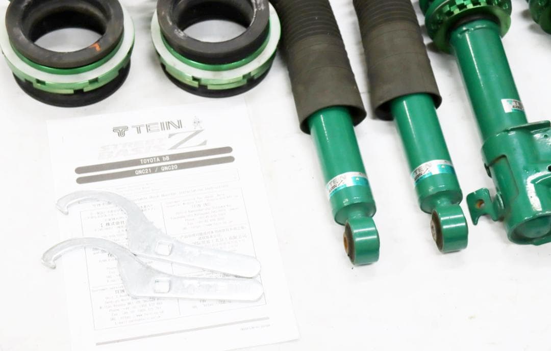 bB QNC21 QNC20　ダイハツ クー M402S パッソ 車高調