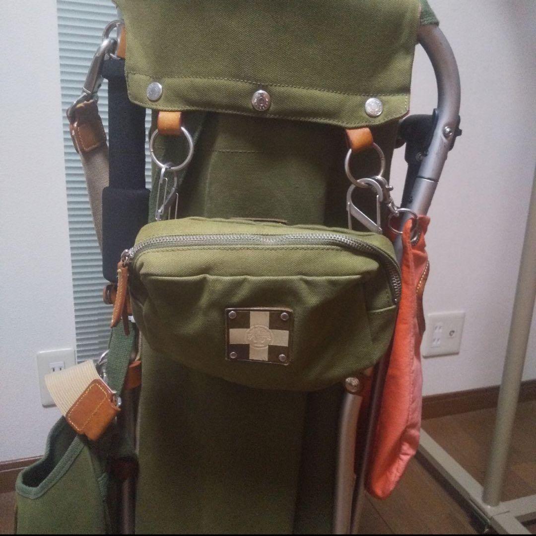 木の庄帆布スタンドキャディバック　2018年限定　×ミズノフレームウォーカー