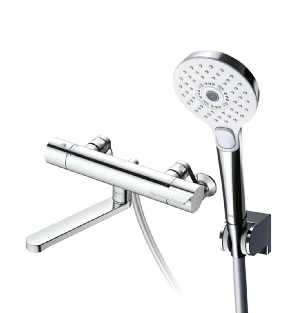 浴室用壁付サーモスタット混合水栓 170mm ‎TBV03403J