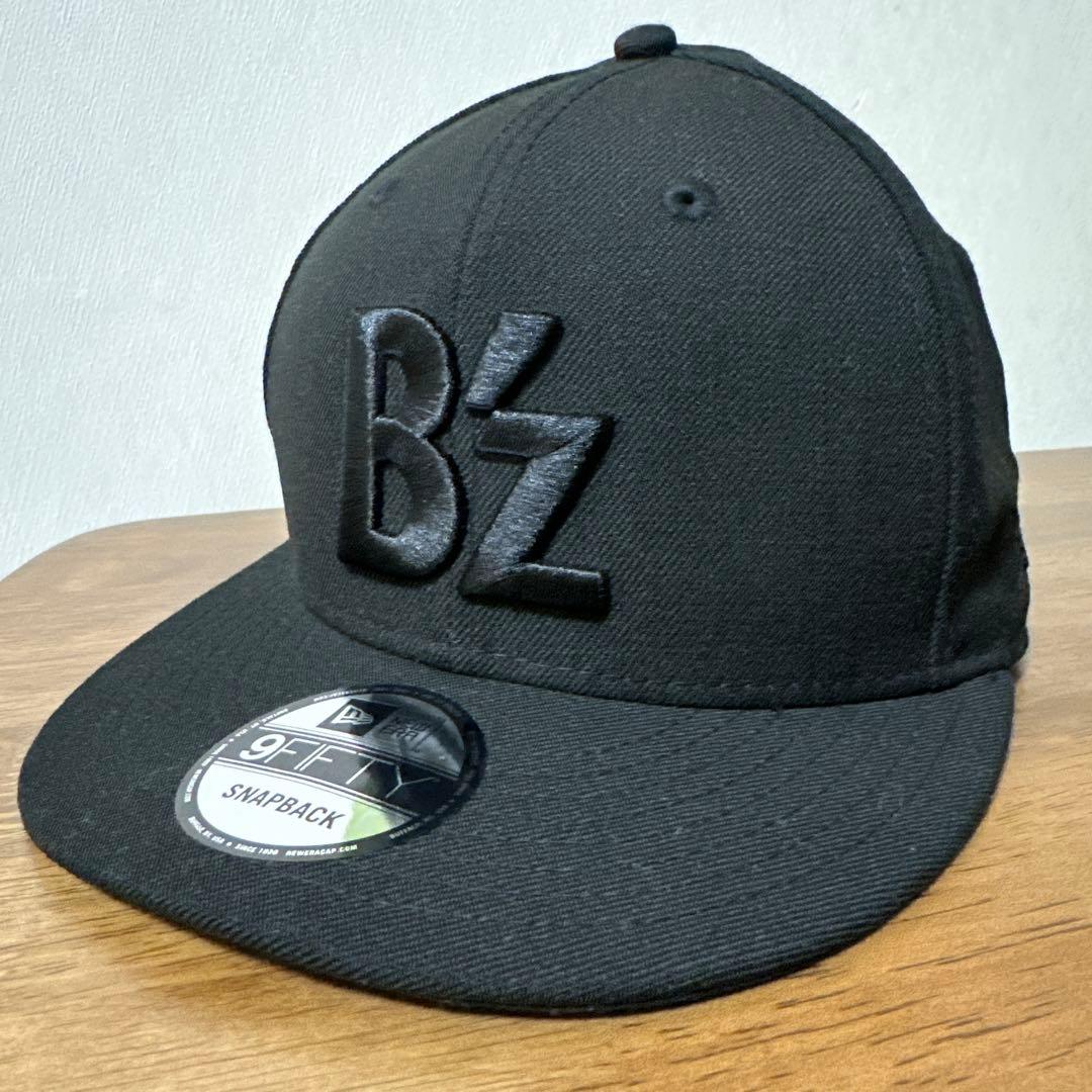 【大人用】B'z ニューエラ NEW ERA コラボキャップ 黒 9FIFTY