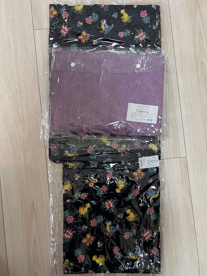 feiler 浴衣　ハイジ柄　紺