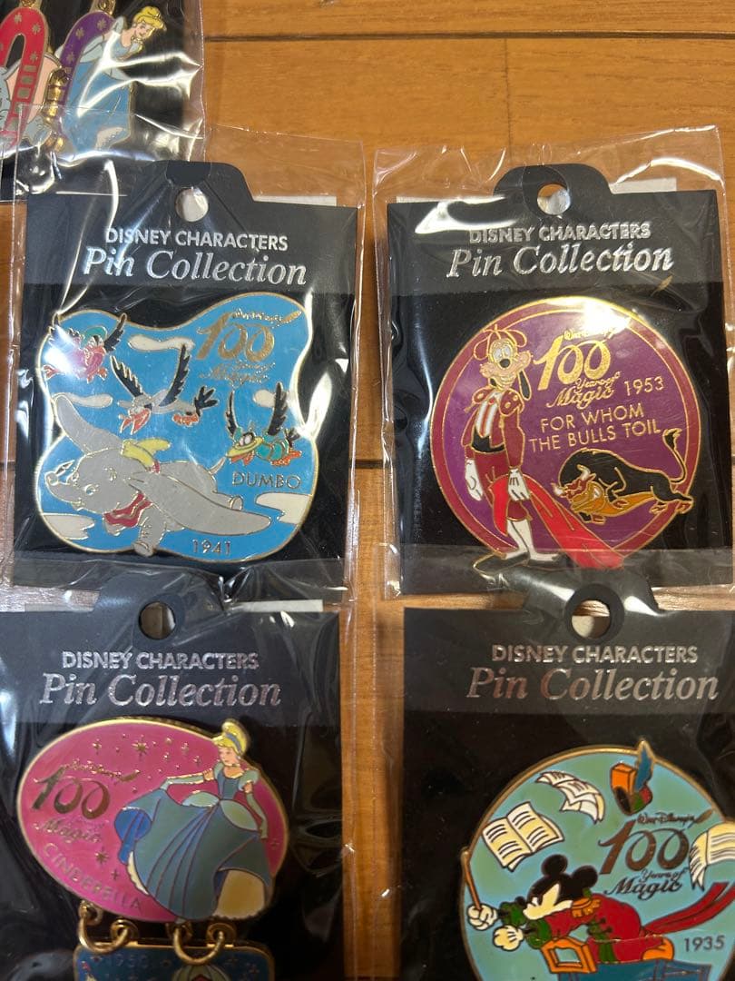 ディズニー 100周年 ピンバッチ 13個セット
