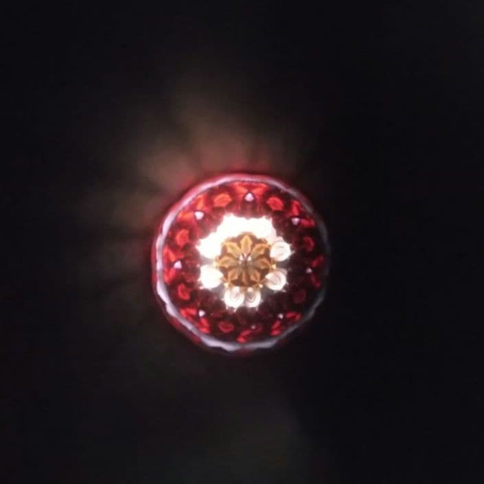 木製＊日本の四季の小さな万華鏡