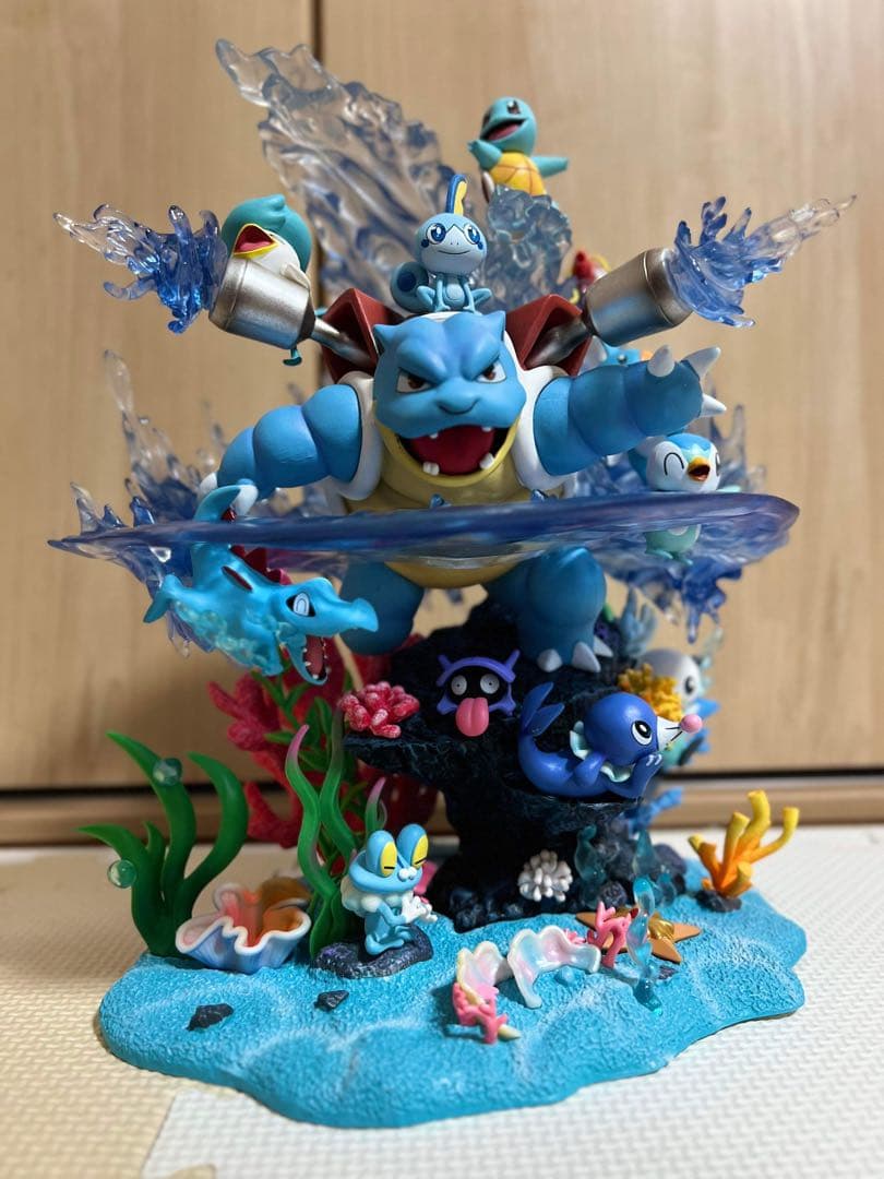 ポケモン　カメックス 33cm PVC製 フィギュアw