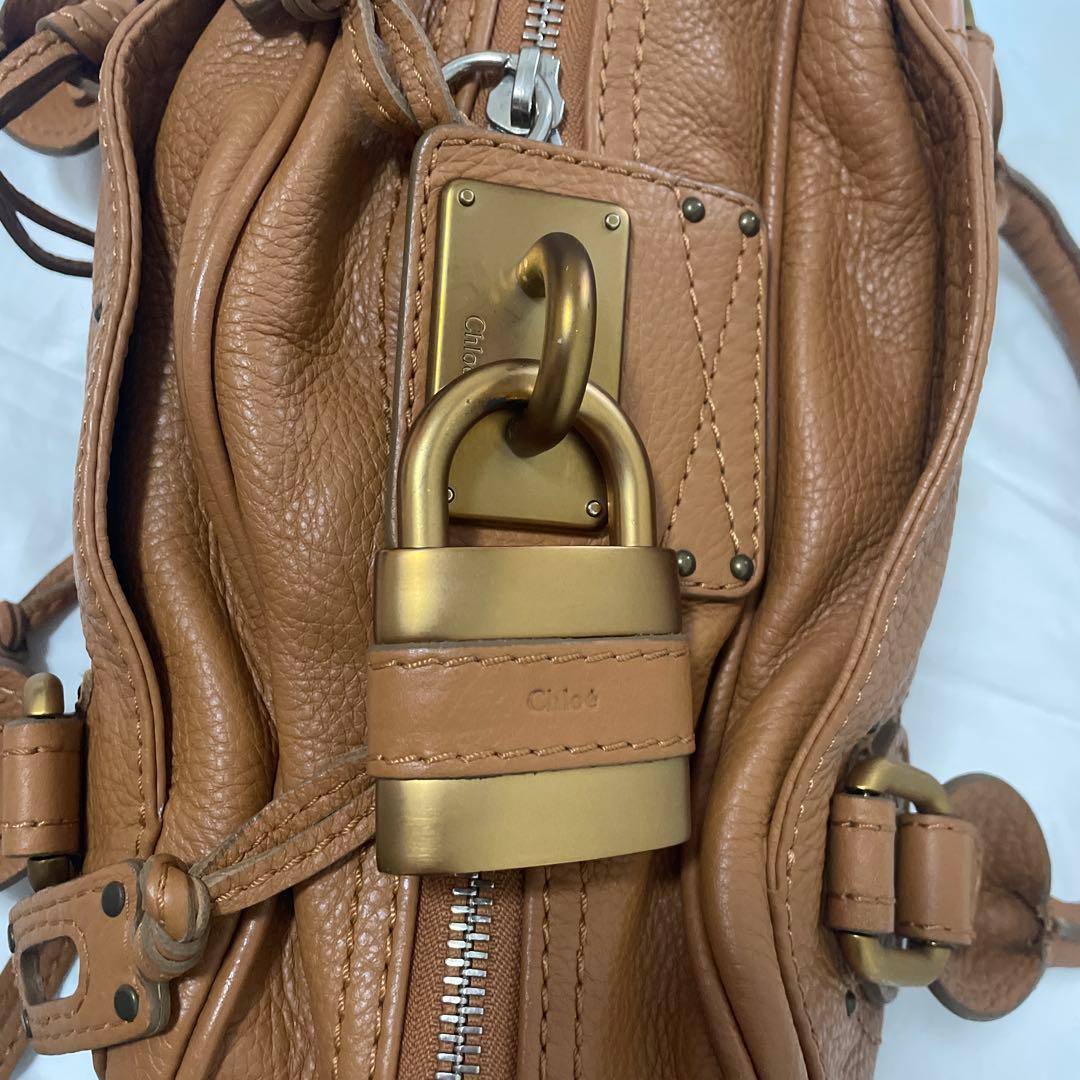 Chloe クロエ　パディントン　ミディアム　ブラウンカラー