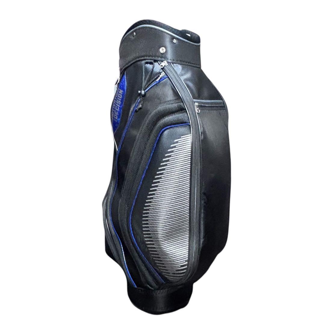 キャディバッグ MOTIVATION AND DECISION ブラック 9.5